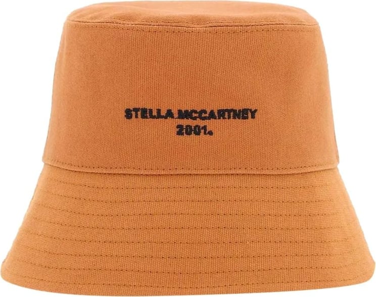 Stella McCartney Eco Cotton Logo Bucket Hat Bruin