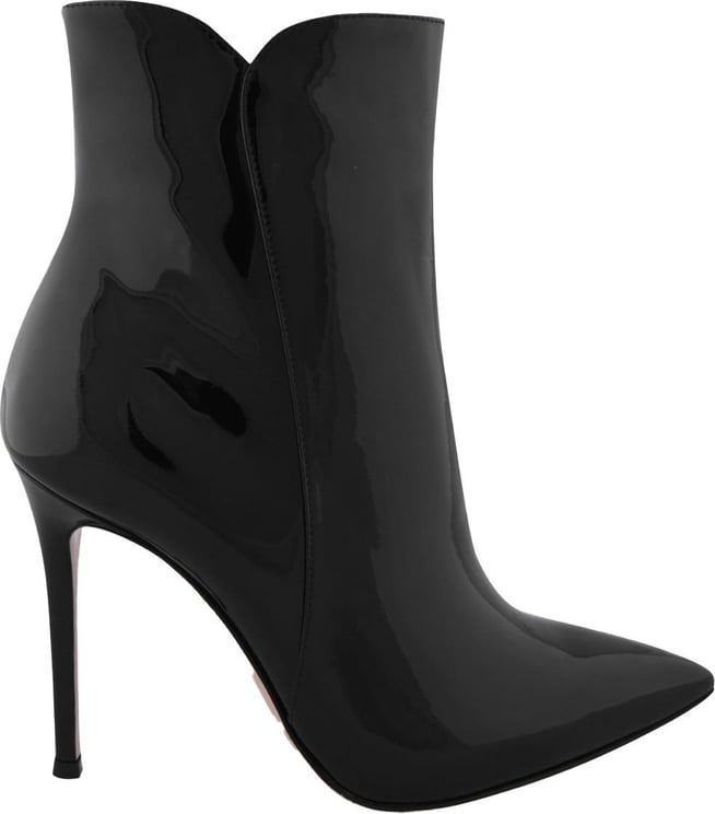 Gianvito Rossi Levy 105 Patent Leather Boots Zwart