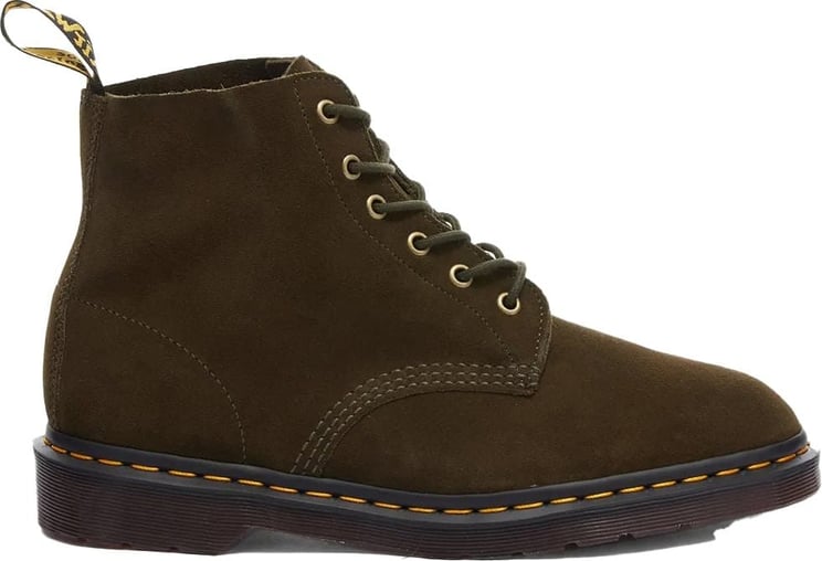 Dr. Martens 101 Repello Calf Suede Ankle Boots Groen
