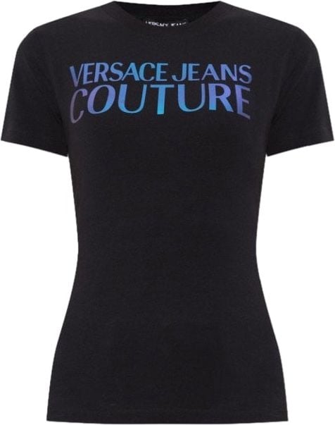 Versace Jeans Couture Versace Couture Heren T-shirt Zwart 75HAHG01-CJ02G/899 Zwart