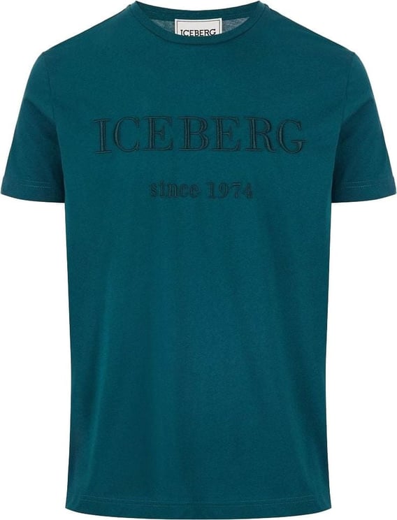 Iceberg Iceberg Heren T-shirt Groen F014-6301/6367 Groen