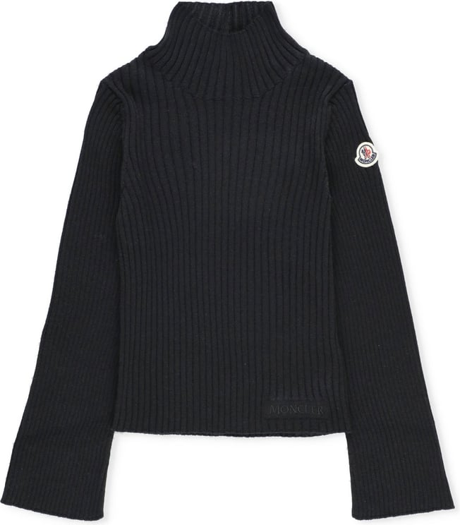 Moncler Sweaters Blue Blauw