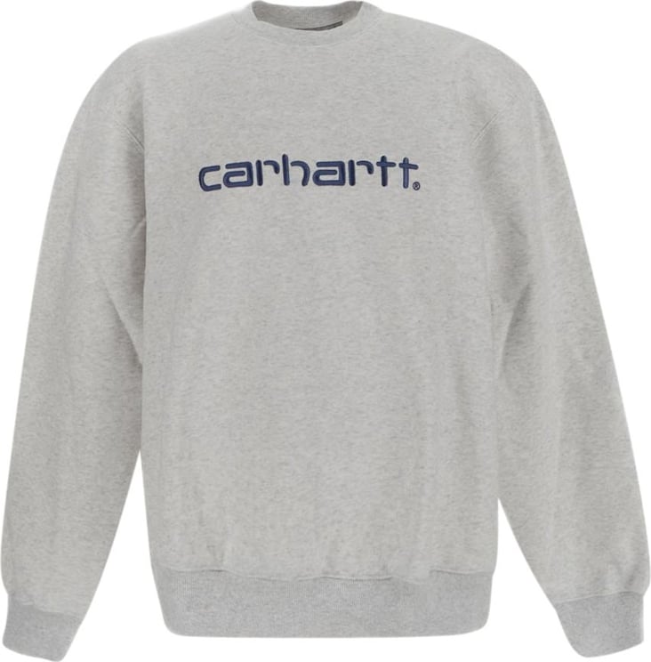 Carhartt Logo Sweatshirt Grijs