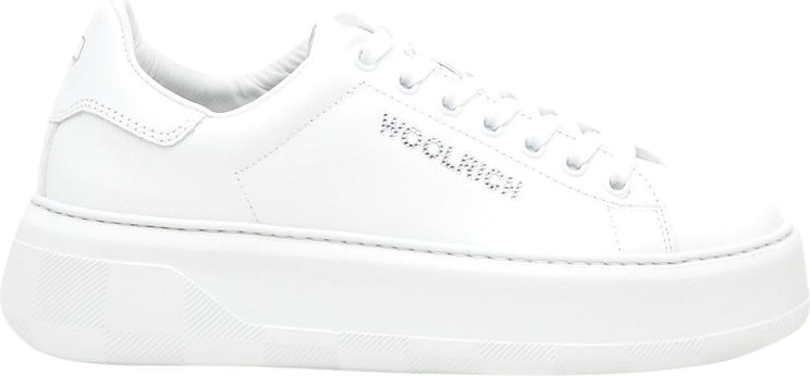 Woolrich Sneakers Woolrich 1500 In Pelle Bianco Wit