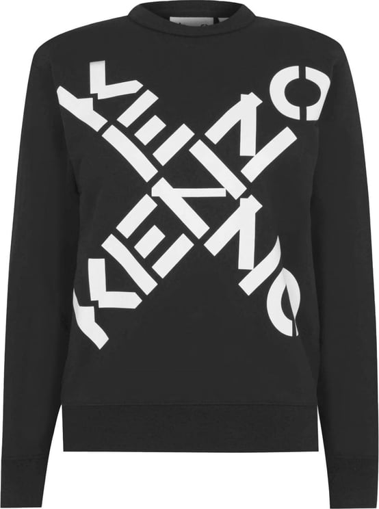 Kenzo Big X Logo Sweatshirt Zwart