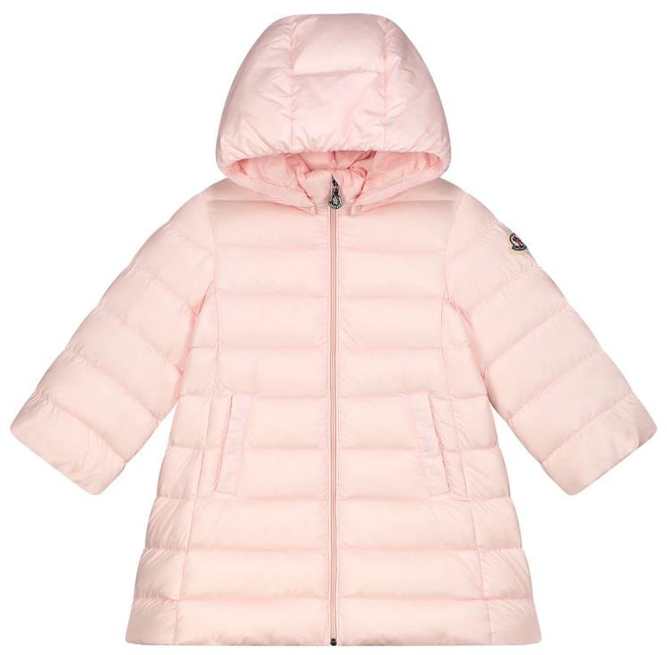 Moncler Majeure Long Coat Roze