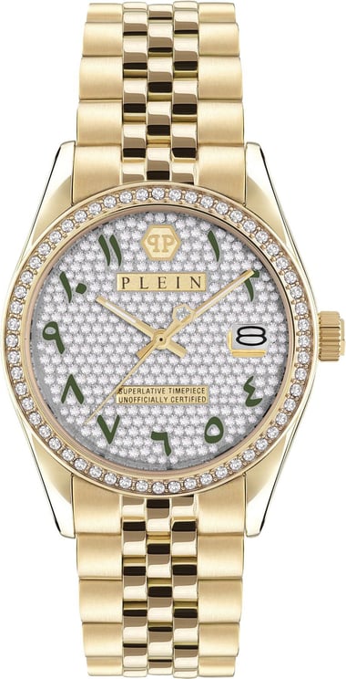 Philipp Plein PW2BA0223 Date Superlative horloge Wit