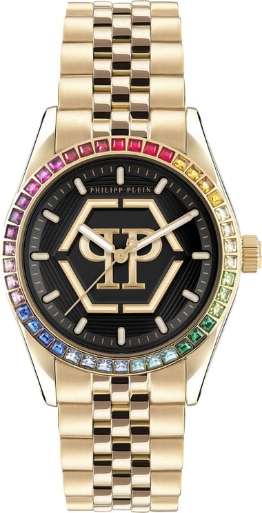 Philipp Plein PW2BA0623 Date Superlative horloge Zwart
