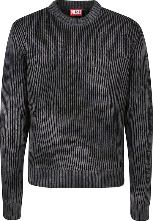 Diesel K-alimnia Sweater Black Zwart
