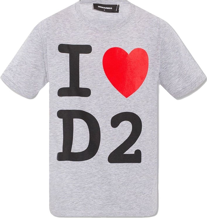 Dsquared2 T-shirt Gray Grijs