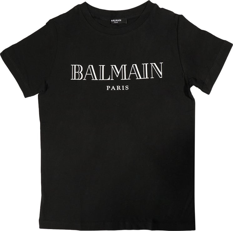 Balmain t-shirt maschio black Zwart
