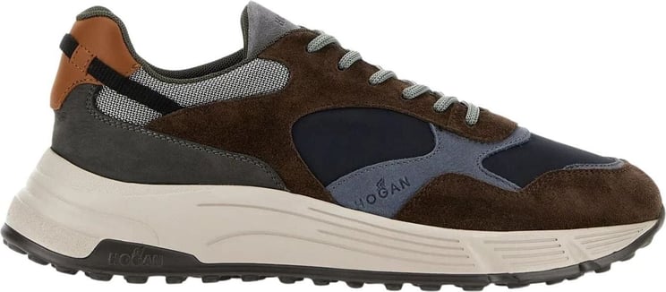 HOGAN Hogan Sneakers Marrone/blu/grigio Bruin