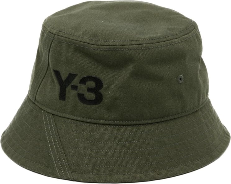 Y-3 Bucket Hat Night Cargo Groen