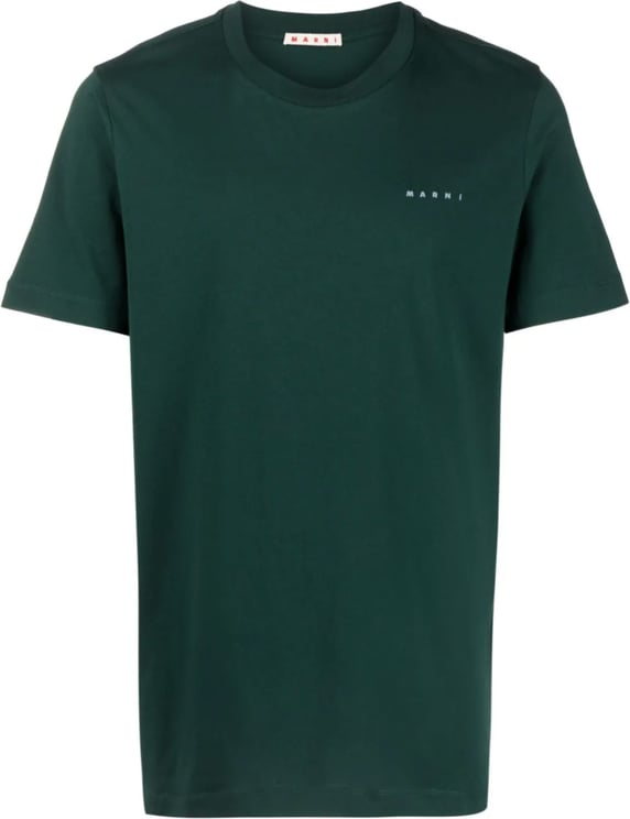 Marni T-shirt Sacremento Green Groen