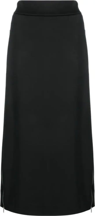 Jil Sander Long Skirt Black Zwart