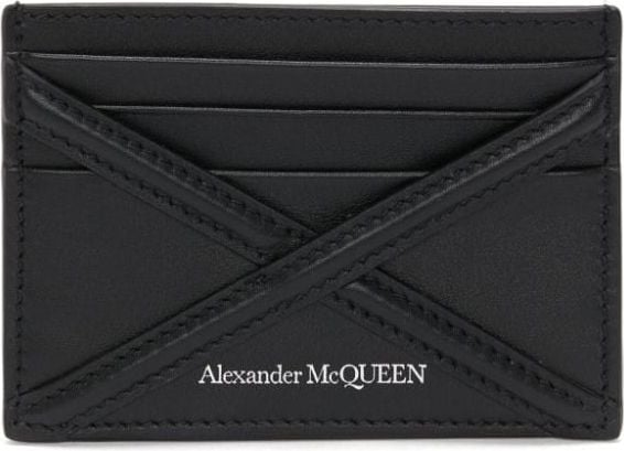 Alexander McQueen The Harness cardholder Zwart