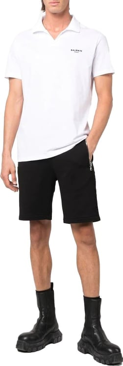 Balmain sportswear shorts black Zwart