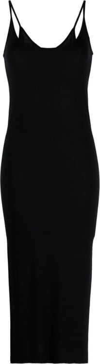 Rick Owens Slip Dress - Black Zwart