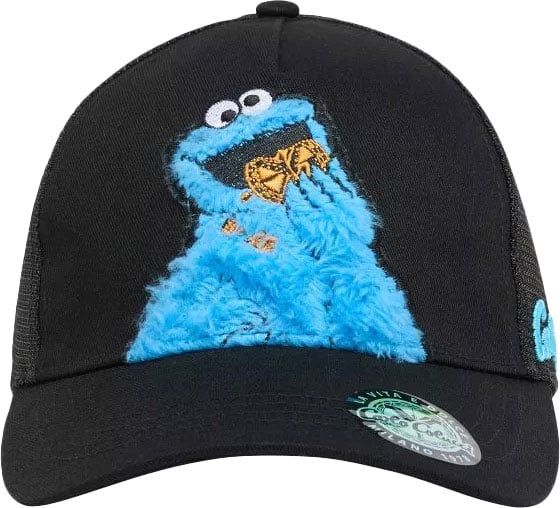 Carlo Colucci Sesame Street Cookie Monster Zwart