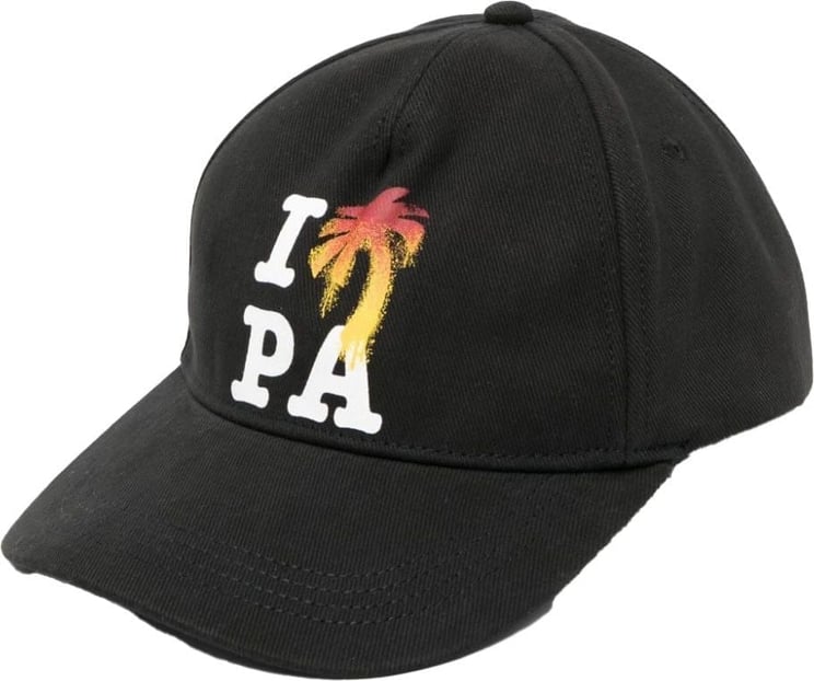 Palm Angels logo-print cotton cap Divers