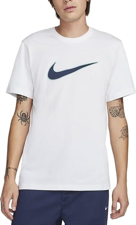 Nike Sportswear Club T-Shirt Heren Wit Wit
