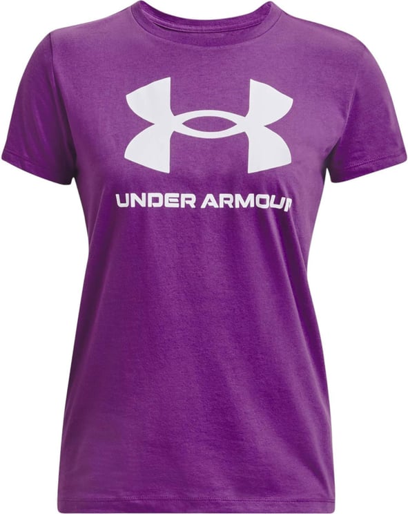Under Armour T-shirt Woman Live Sportstyle Graphic Ssc 1356305-580 Blauw