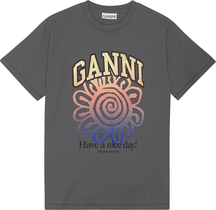 Ganni Shirts & Tops T3717 Grijs