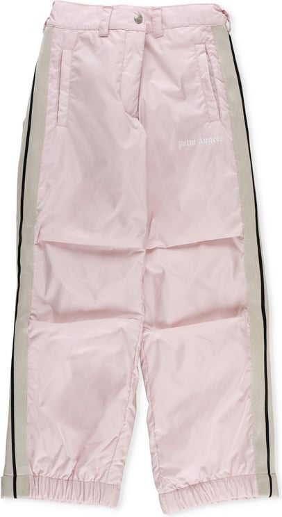 Palm Angels Trousers Pink Neutraal