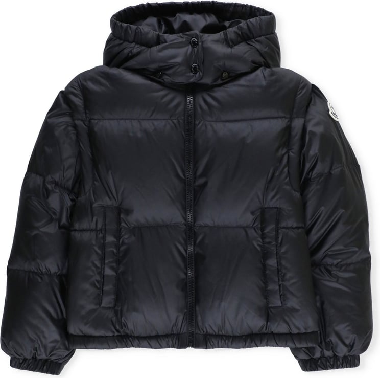 Moncler Coats Black Zwart