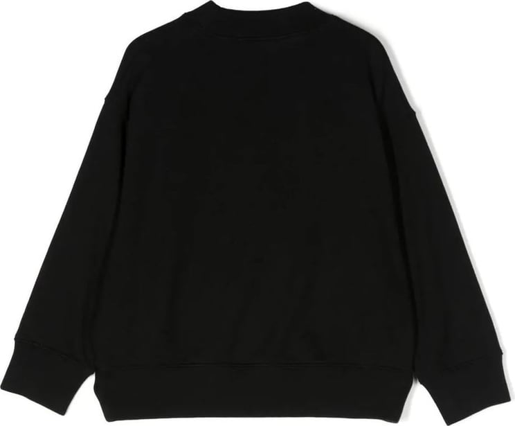 Palm Angels Black Teddy Bear Sweatshirt Zwart