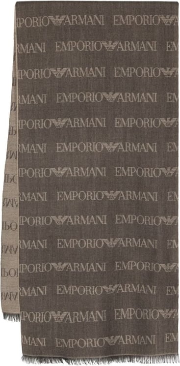 Emporio Armani sciarpa 43x185 maroon Bruin