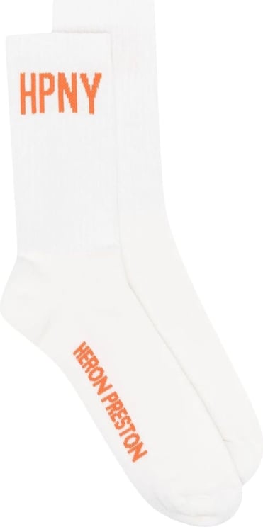Heron Preston hpny long sock white Wit