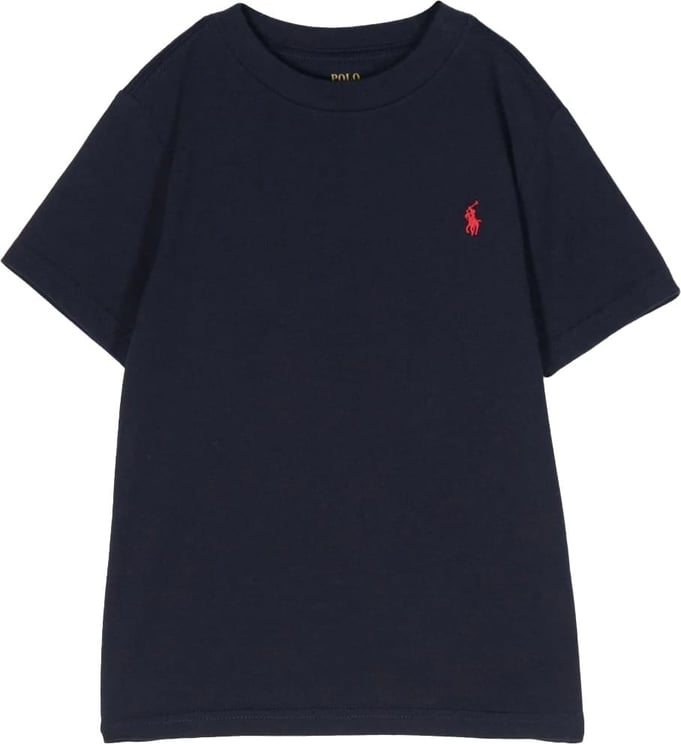 Ralph Lauren ss top tshirt darkblue (navy) Blauw