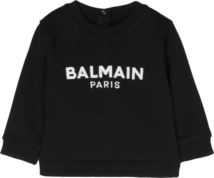 Balmain sweatshirt black Zwart