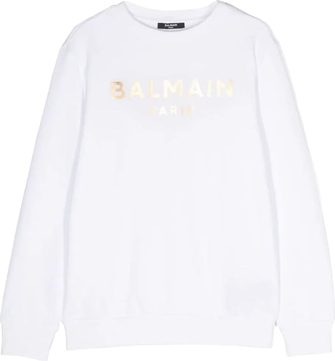 Balmain sweatshirt white Wit