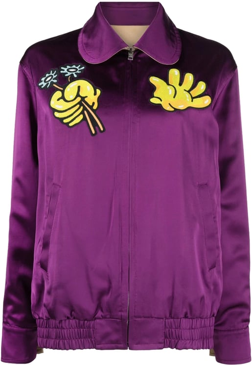 Kenzo blouson purple Paars