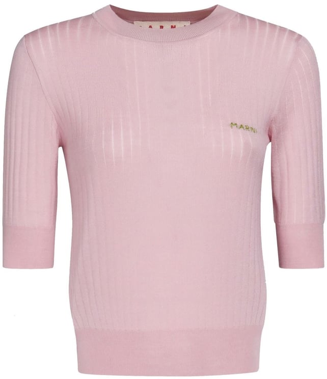 Marni maglia dolcevita pink Roze