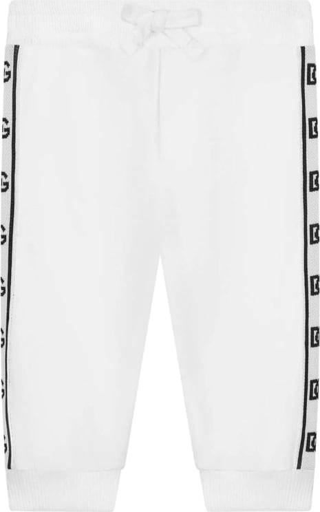 Dolce & Gabbana pantalone white Wit