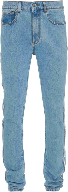 J.W. Anderson Twisted Slim Fit Jeans - Blue Blauw