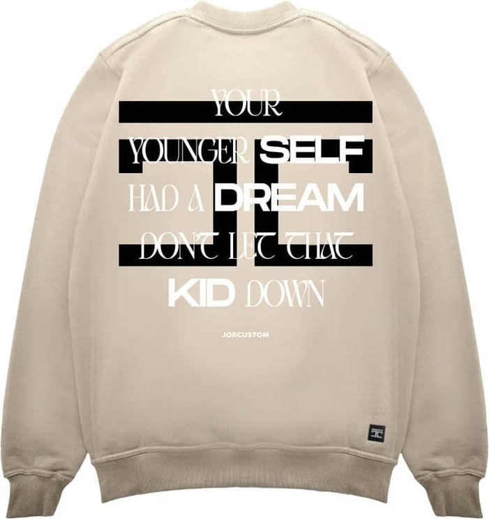 JORCUSTOM Dream Sweater Sand Beige