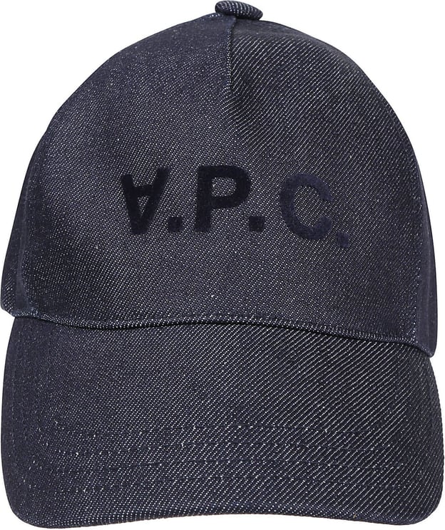 A.P.C. Eden Vpc Baseball Hat Blue Blauw