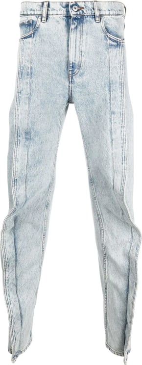 Y-project Slim Banana Jeans Ice Blue Blauw
