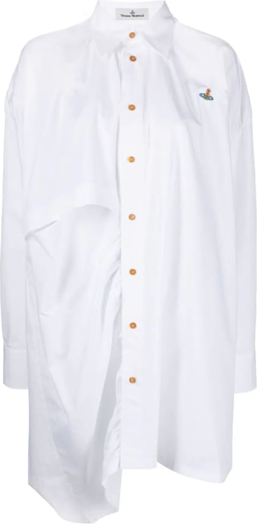 Vivienne Westwood Gibbon Shirt White Wit