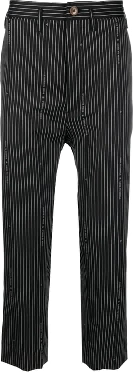 Vivienne Westwood Cropped Cruise Trousers Black Zwart