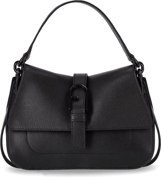 Furla Flow Mini Black Handbag Black Zwart