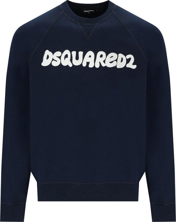Dsquared2 D2 Cool Blue Sweatshirt Blue Blauw