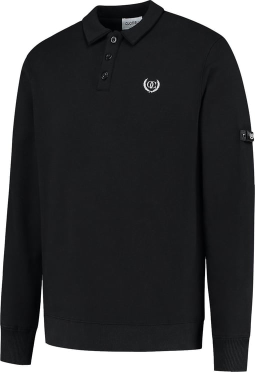 Quotrell Quotrell Couture - Tavira Sweater | Black/white Zwart