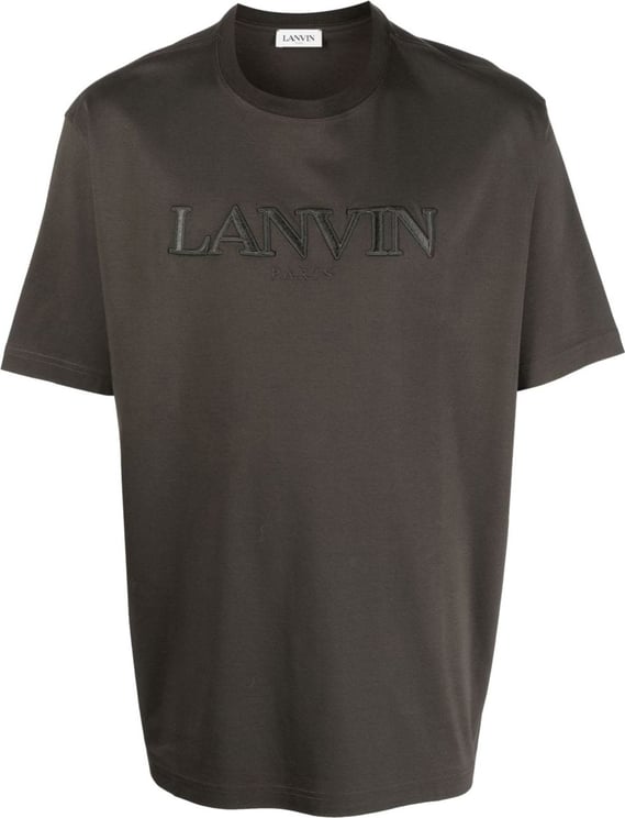 Lanvin T-shirts and Polos Gray Grijs