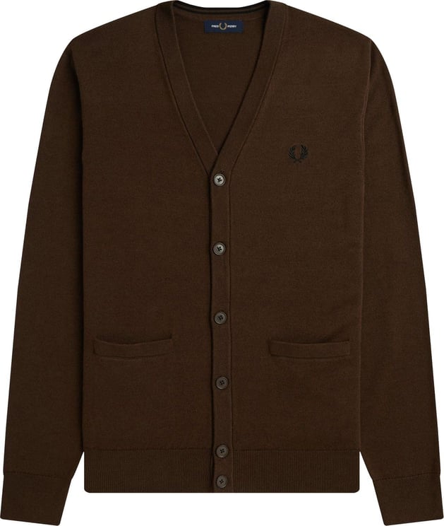 Fred Perry Sweaters Brown Bruin