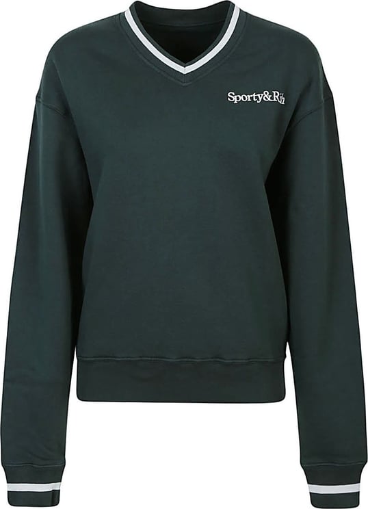 Sporty & Rich Main Sweaters Green Groen
